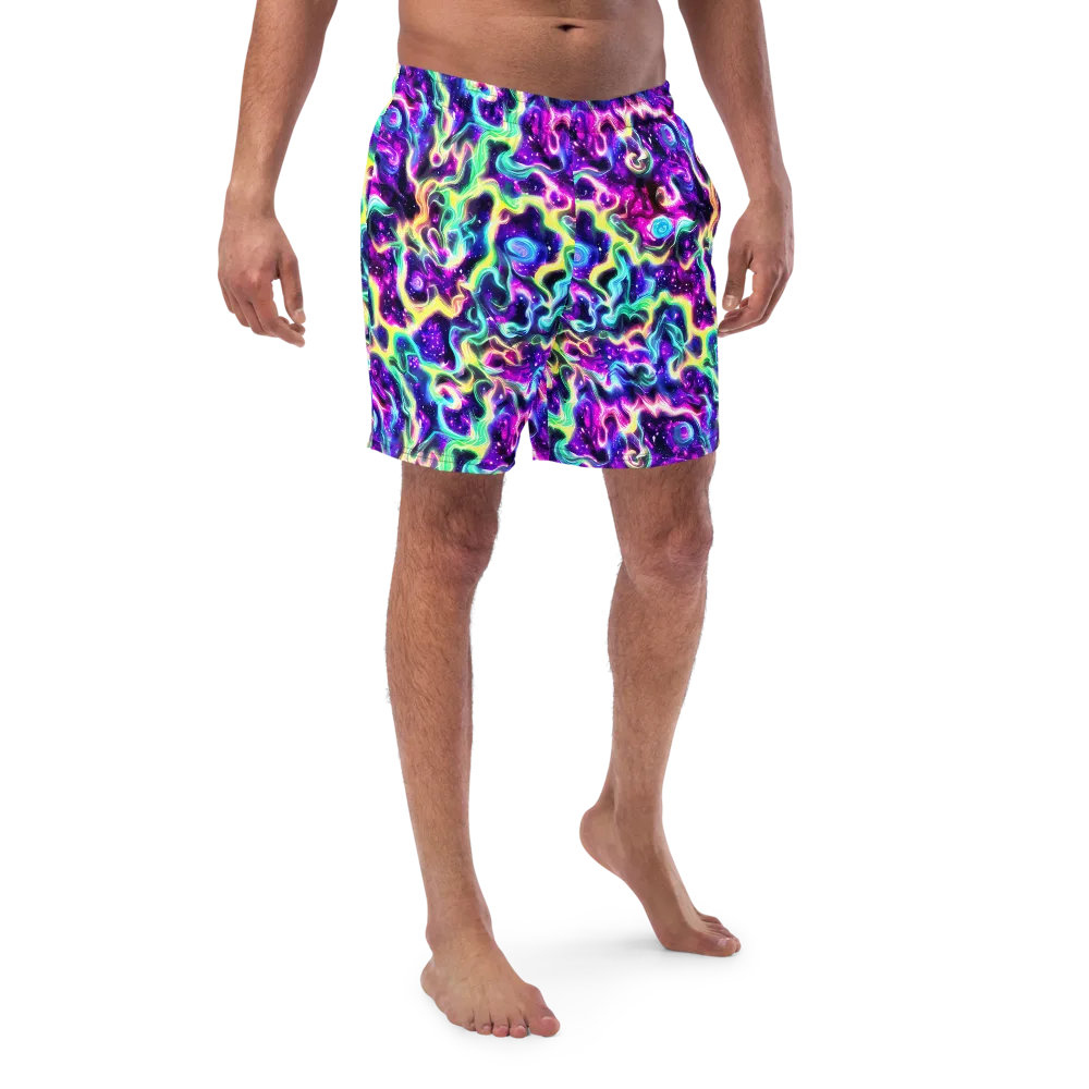 Radiant Warp on Swim Trunks — Front