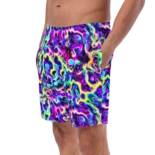 Radiant Warp on a Swim Trunks