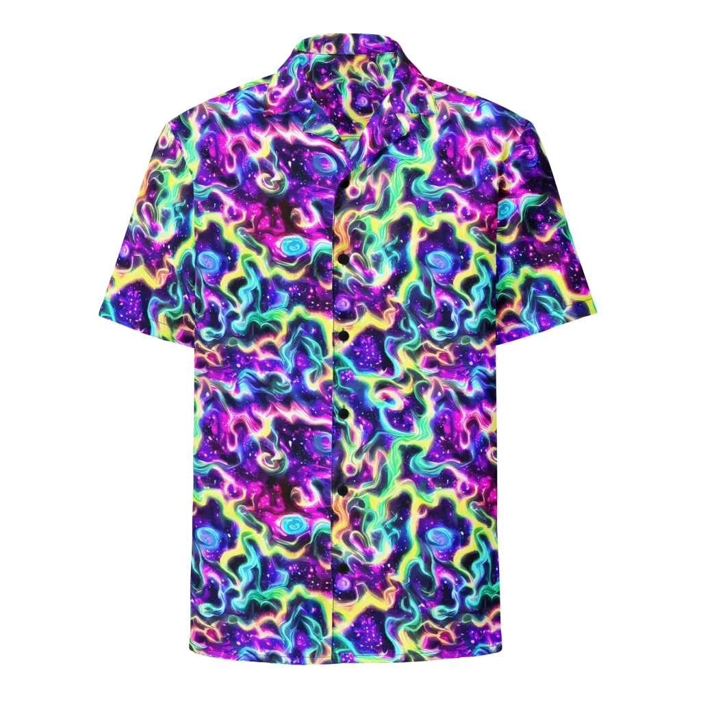 Radiant Warp on Button Shirt — Front