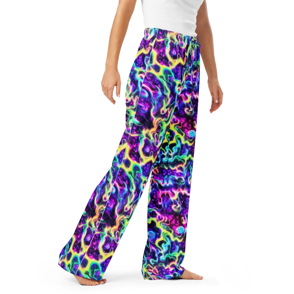 Radiant Warp on Women's Pajama Pants — Right Front