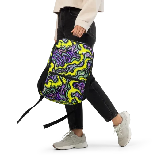 Acid Ripple on a Utility Backpack