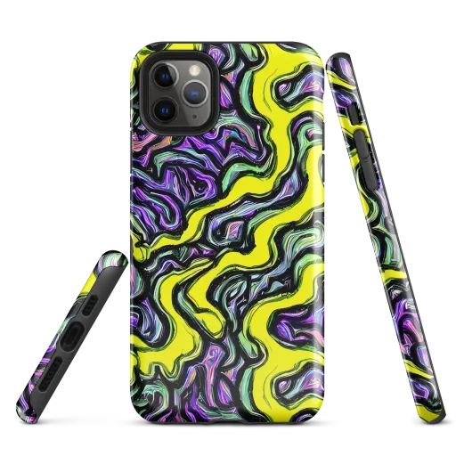 Acid Ripple on a Tough Case for iPhone®