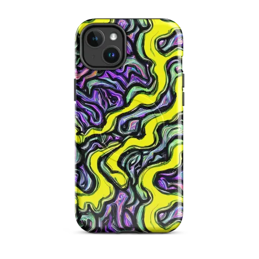 Acid Ripple on a MagSafe Tough Case for iPhone®