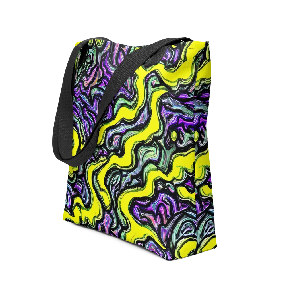 Acid Ripple on Tote Bag — Front