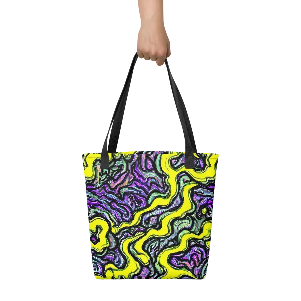 Acid Ripple on Tote Bag — Front