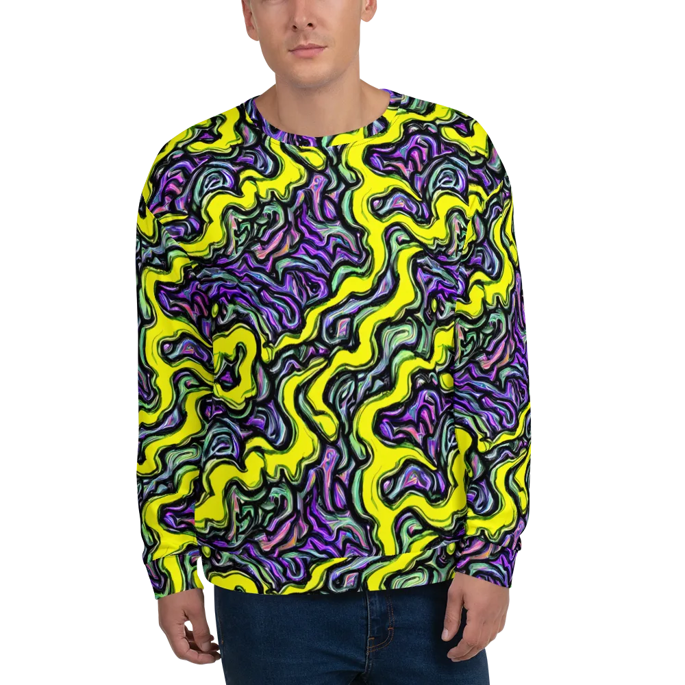 Acid Ripple on Sweatshirt — Front
