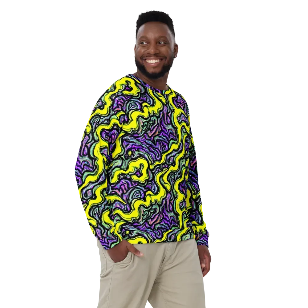 Acid Ripple on Sweatshirt — Front