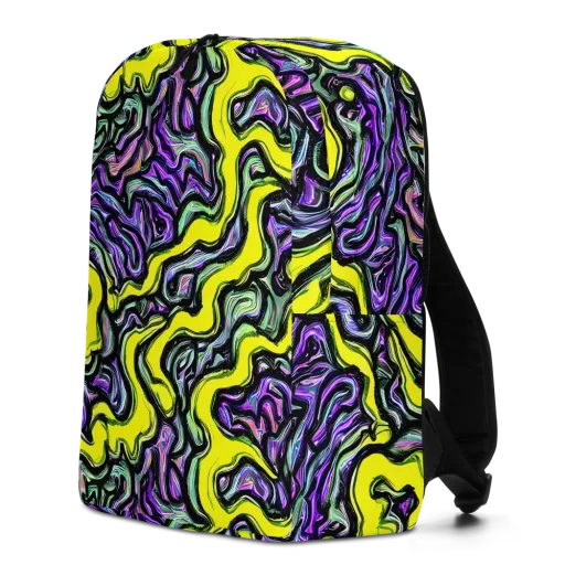 Acid Ripple on a Minimalist Backpack