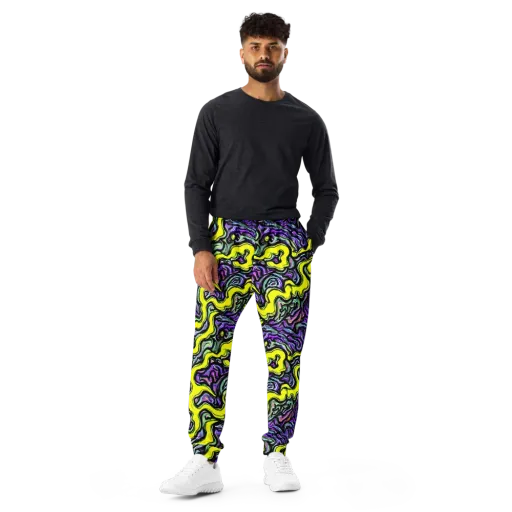 Acid Ripple on a Men's Joggers