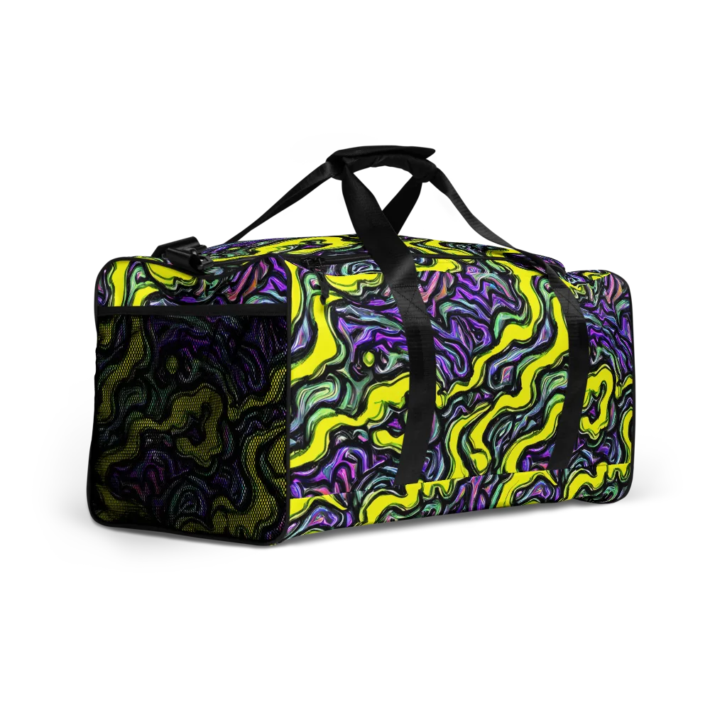 Acid Ripple on Duffle Bag — Right Front