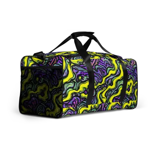 Acid Ripple on a Duffle Bag