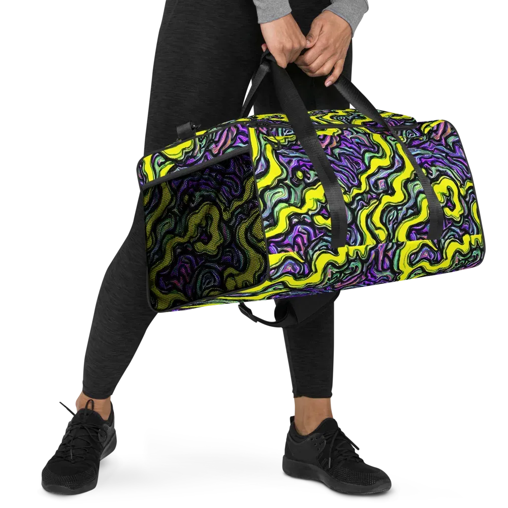 Acid Ripple on Duffle Bag — Right Front