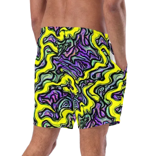 Acid Ripple on a Swim Trunks