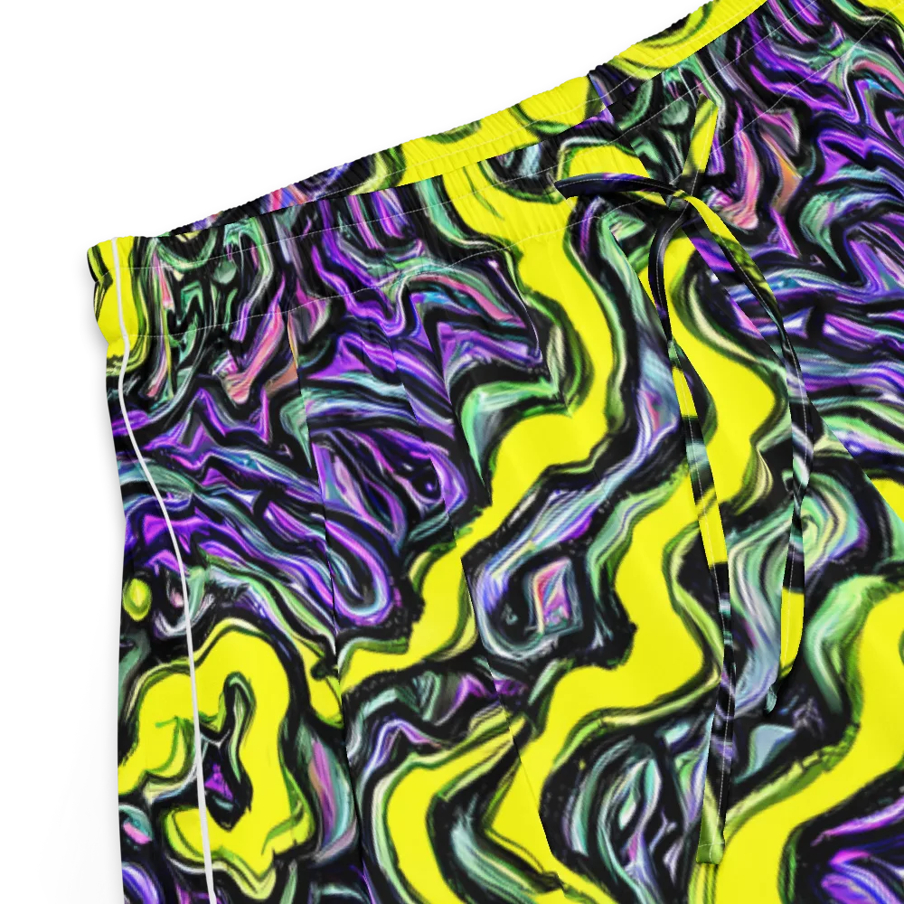 Acid Ripple on Women's Pajama Shorts — Product details