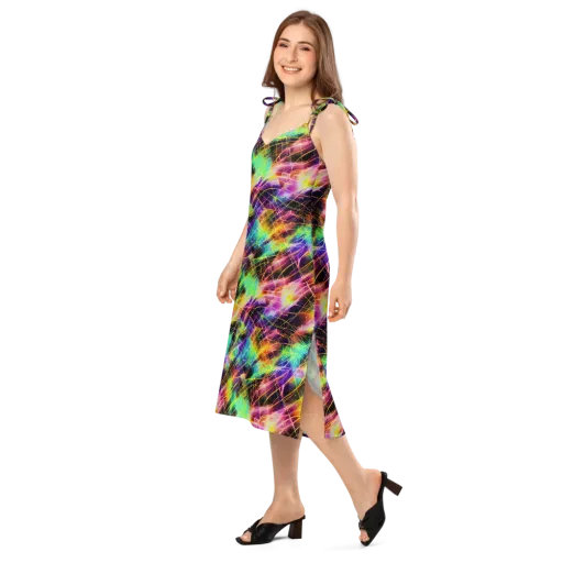 Stellar Shards on a Slip Dress