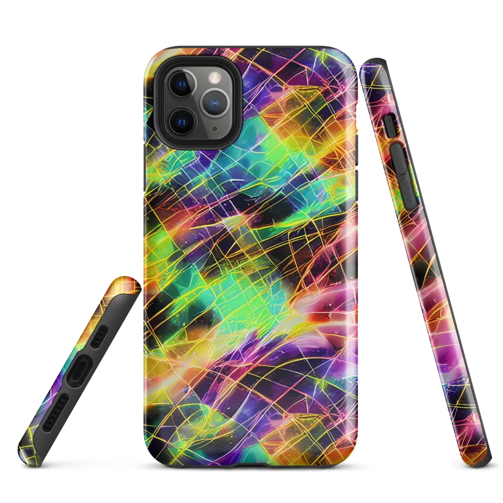 Stellar Shards on Tough Case for iPhone® — Front