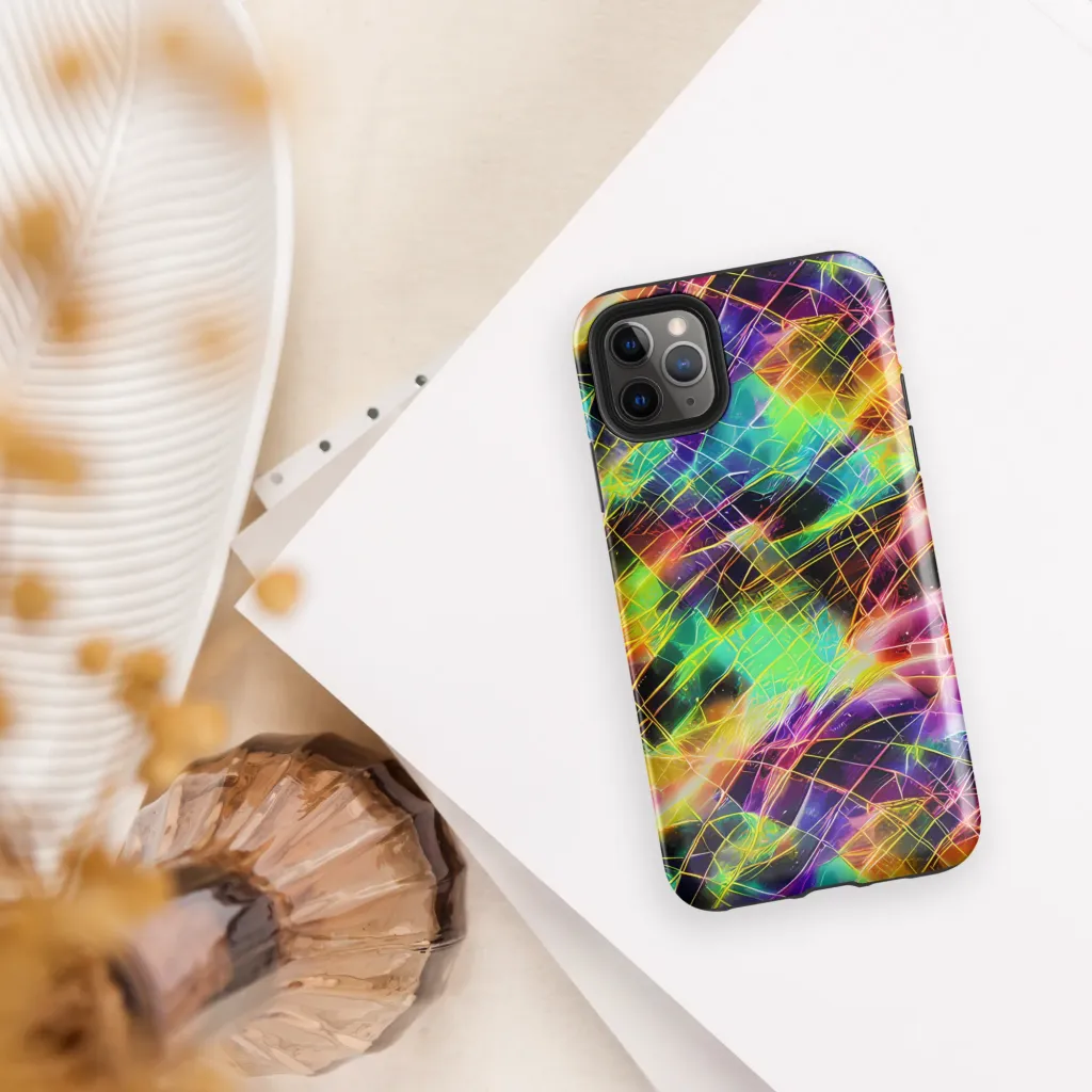 Stellar Shards on Tough Case for iPhone® — Front