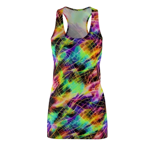 Stellar Shards on a Racerback Dress