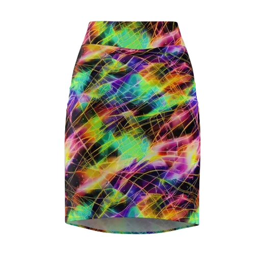 Stellar Shards on a Pencil Skirt