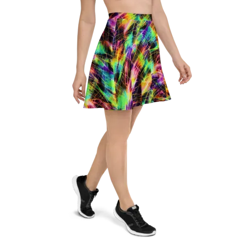 Stellar Shards on a Skater Skirt