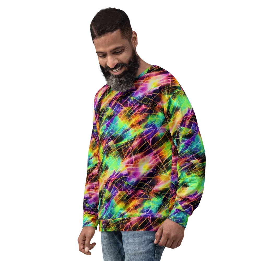 Stellar Shards on Sweatshirt — Left Front
