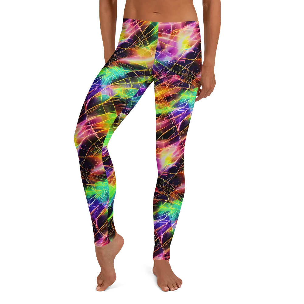 Stellar Shards on Leggings — Front
