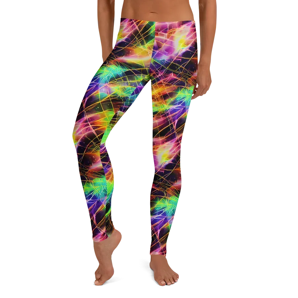 Stellar Shards on Leggings — Front