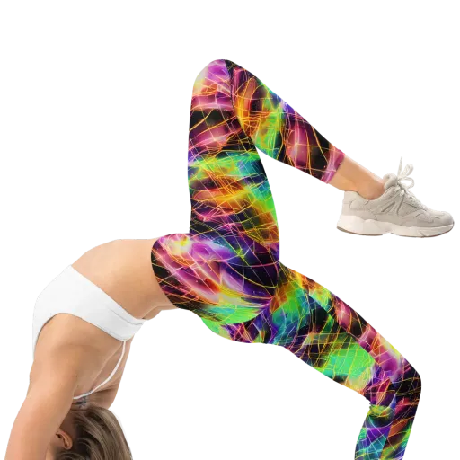 Stellar Shards on a Leggings