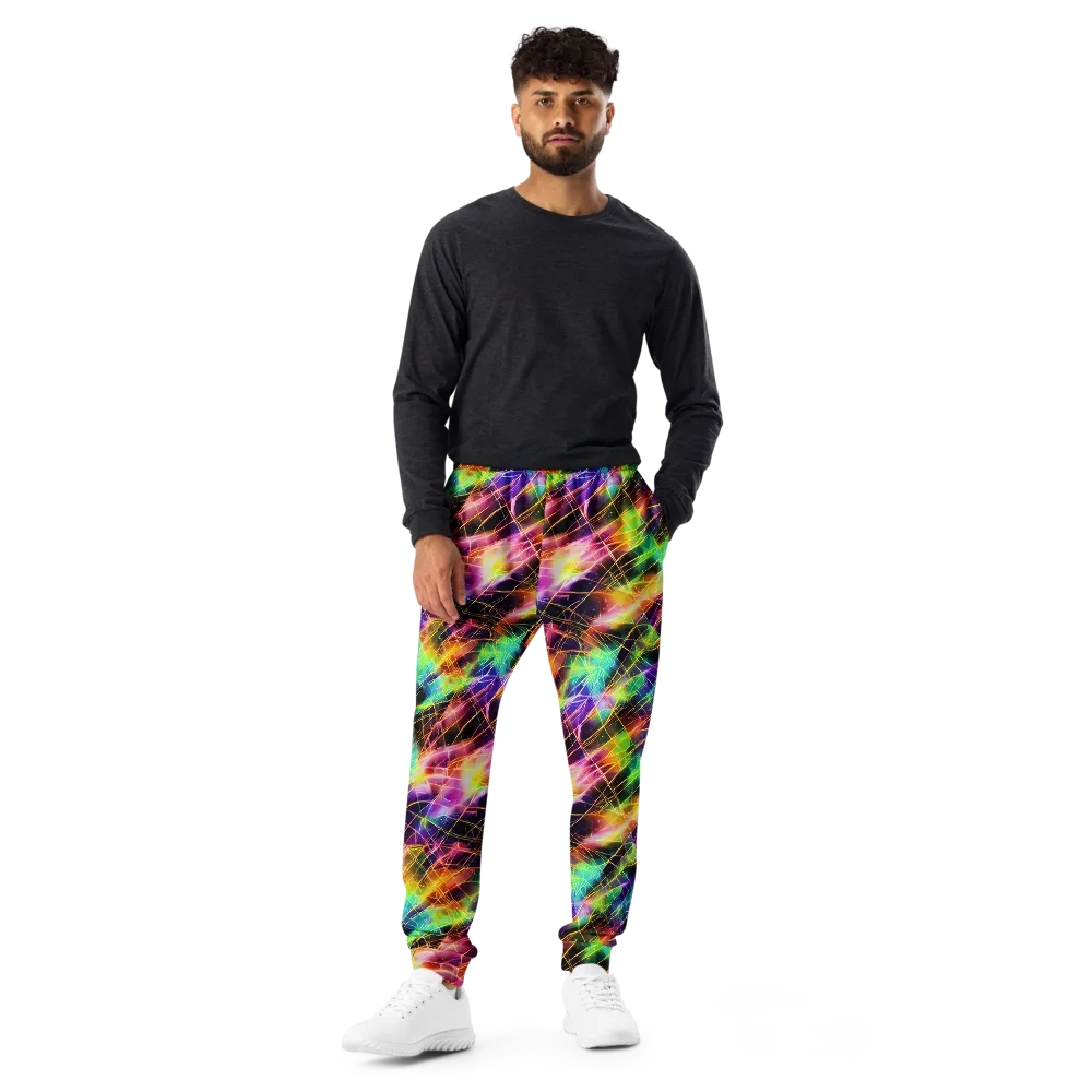 Stellar Shards on Men's Joggers — Front