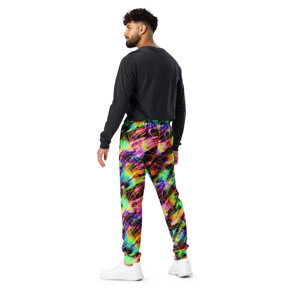 Stellar Shards on Men's Joggers — Back