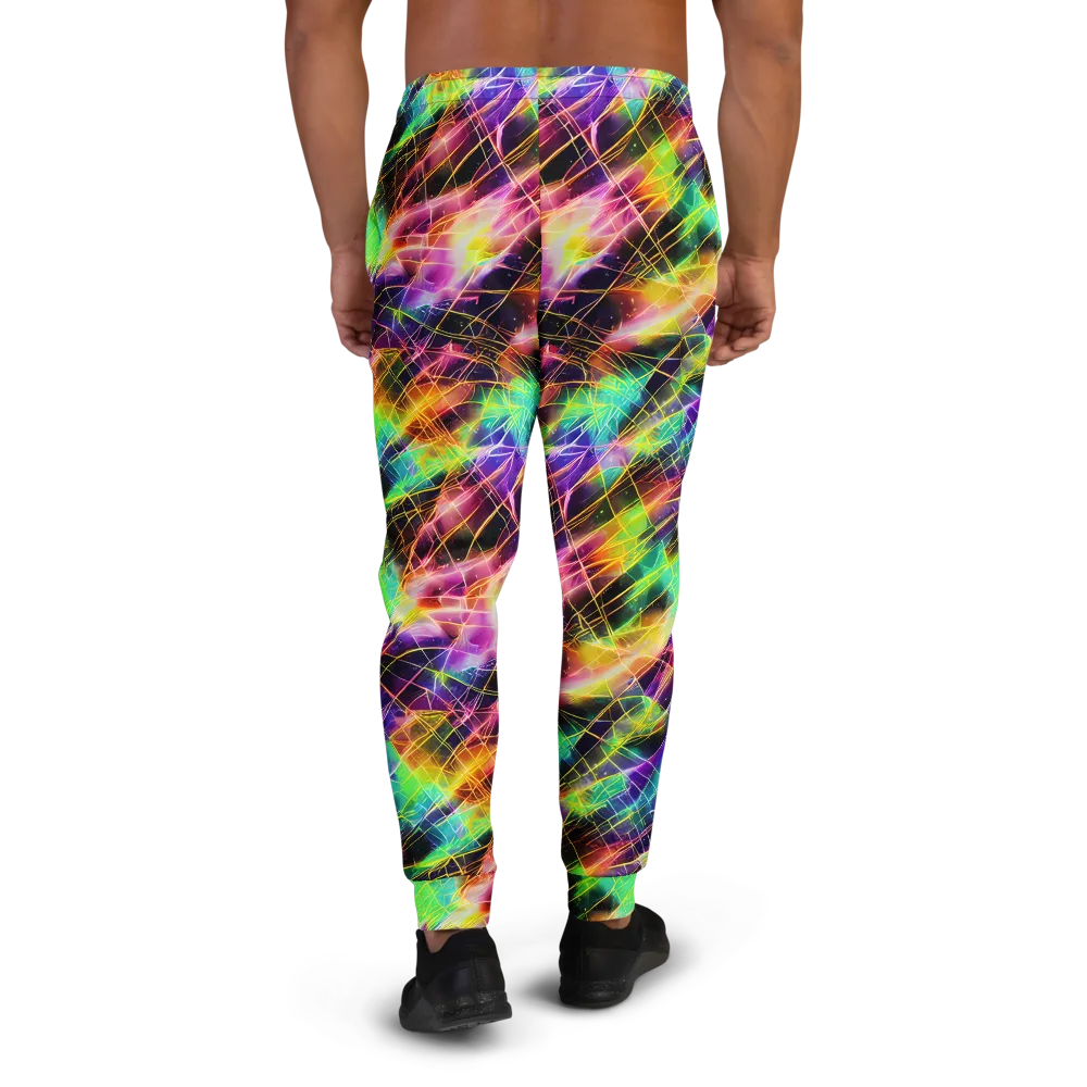 Stellar Shards on Men's Joggers — Back
