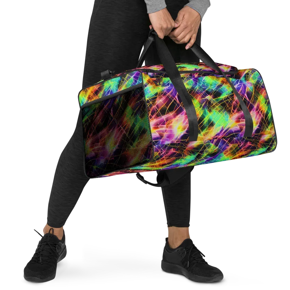 Stellar Shards on Duffle Bag — Right Front
