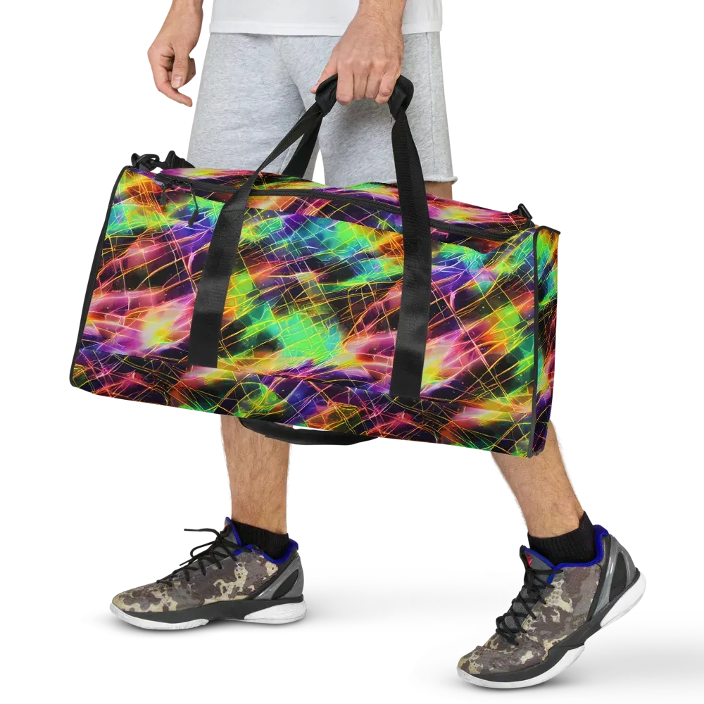 Stellar Shards on Duffle Bag — Front