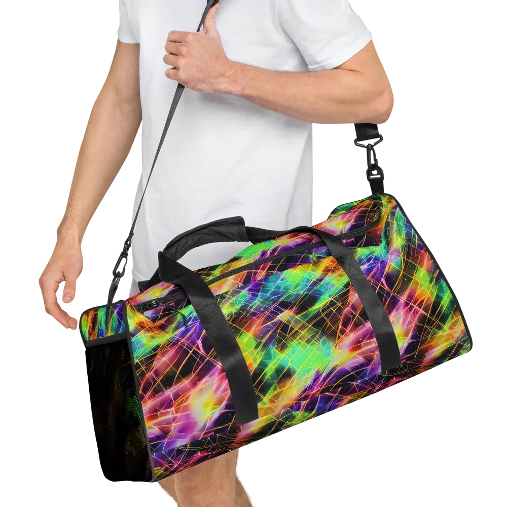 Stellar Shards on Duffle Bag — Right Front