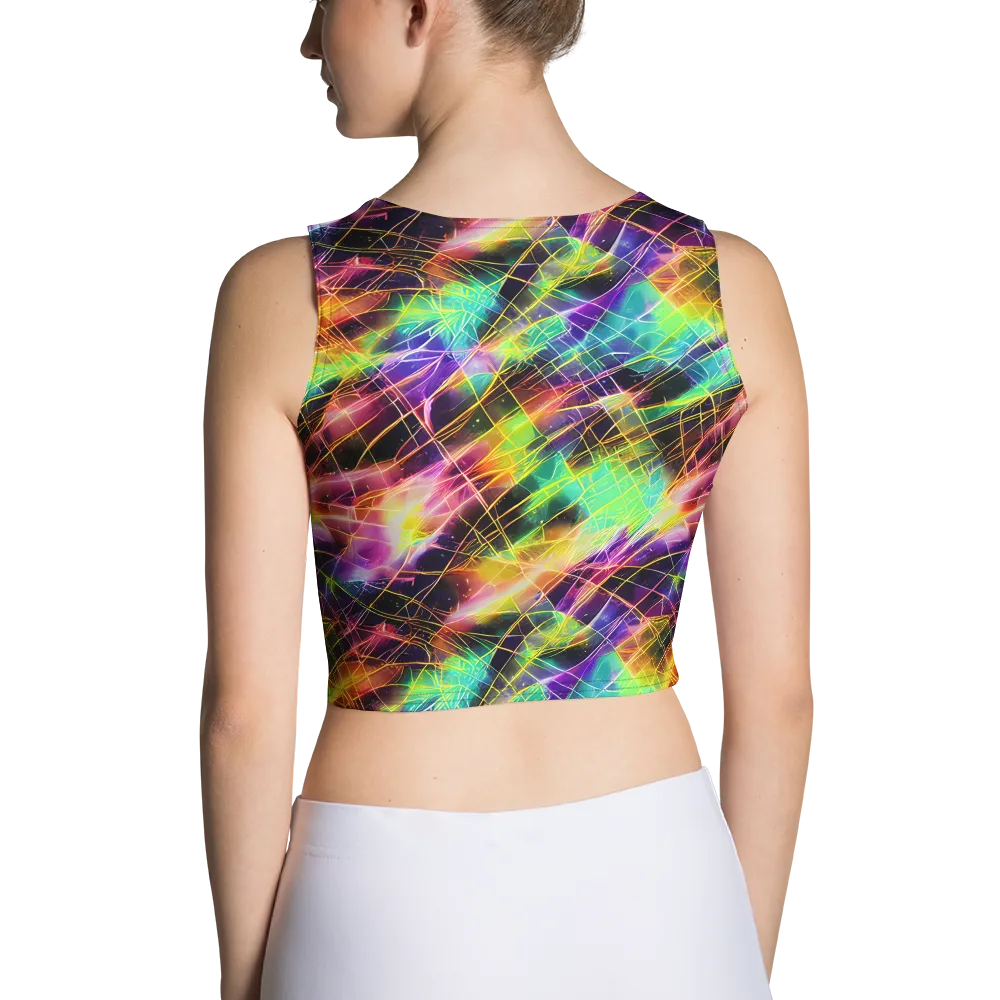Stellar Shards on Crop Top — Back