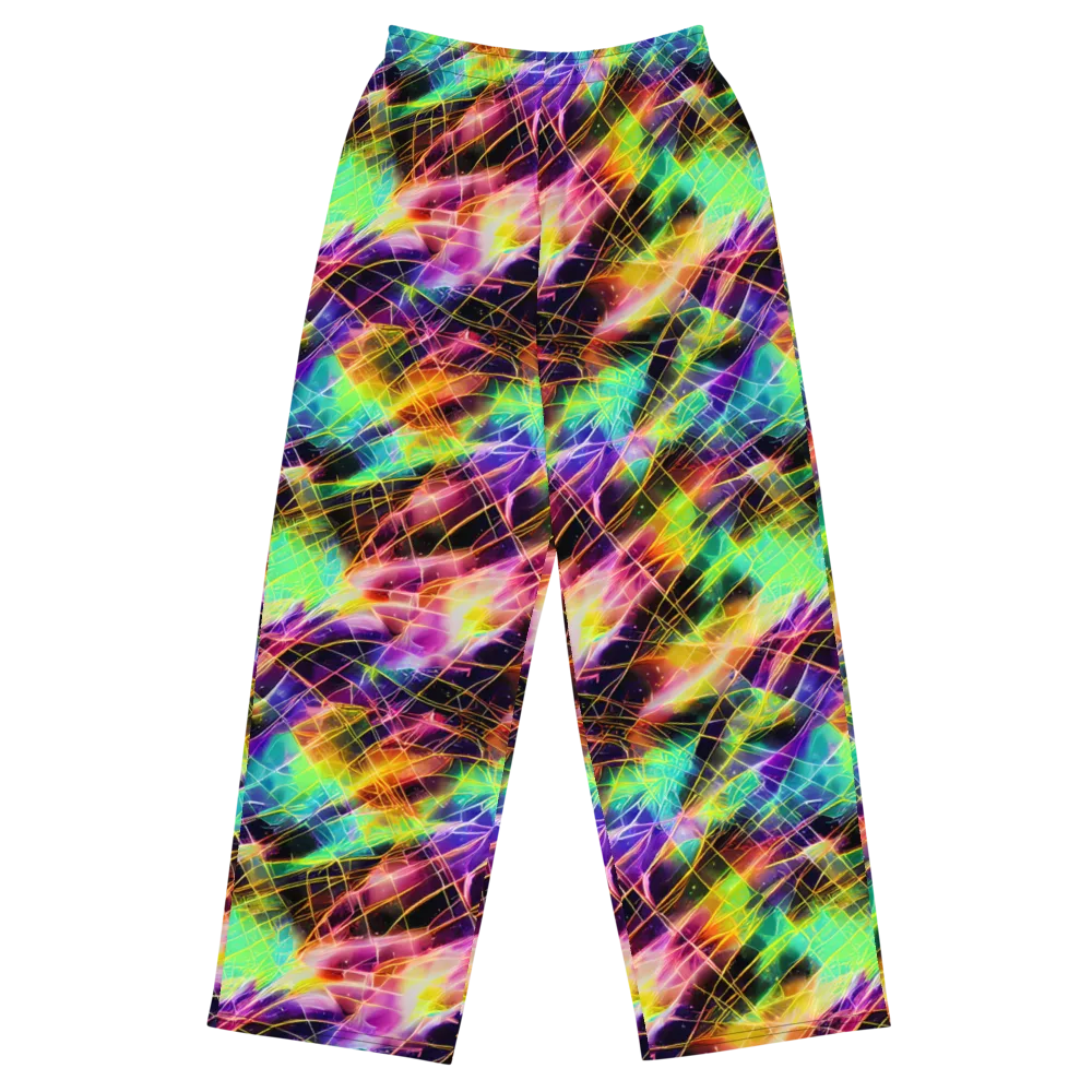 Stellar Shards on Wide-Leg Pants — Front