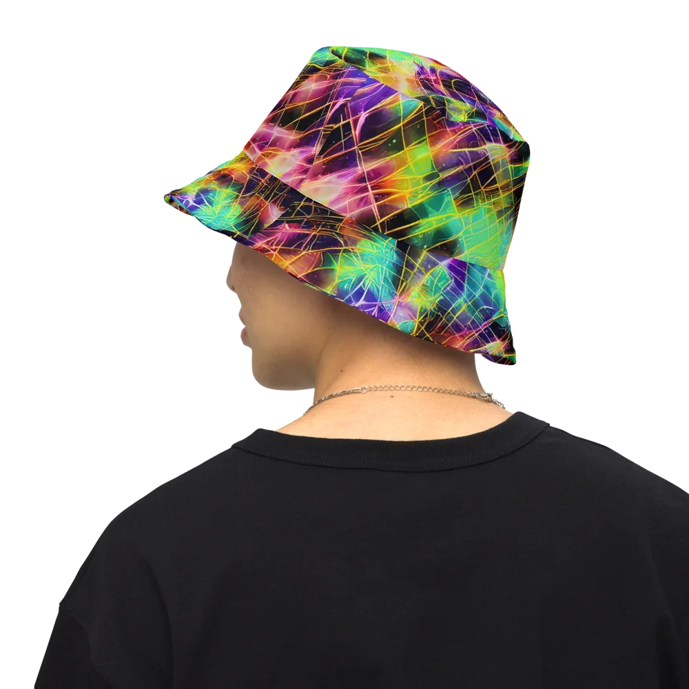 Stellar Shards on Reversible Bucket Hat — Back Inside