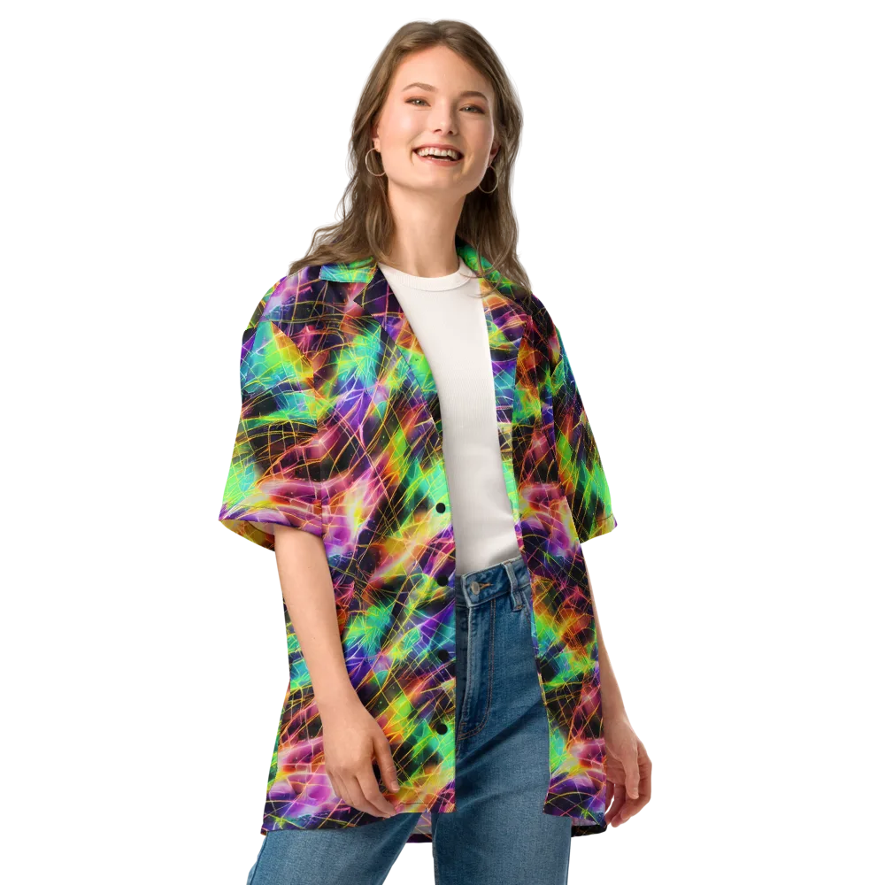Stellar Shards on Button Shirt — Front