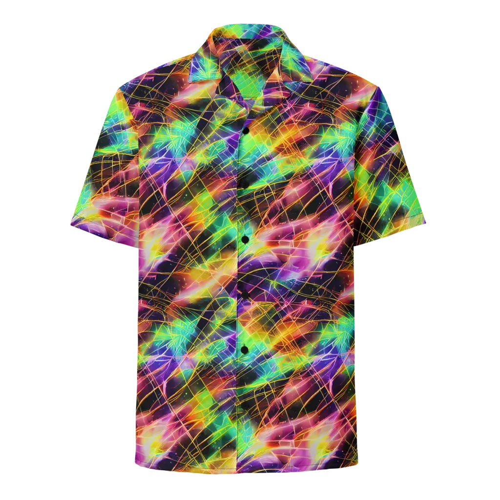 Stellar Shards on Button Shirt — Front