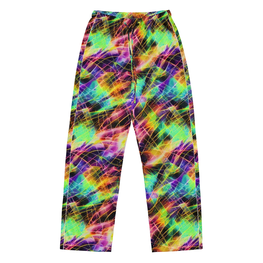 Stellar Shards on Women's Pajama Pants — Front