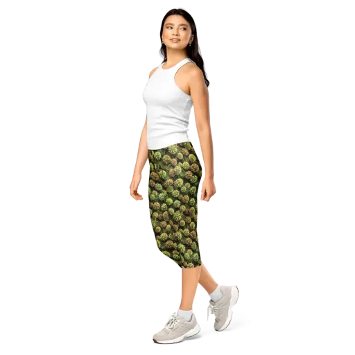 Thornfruit Canopy on a Capri Leggings