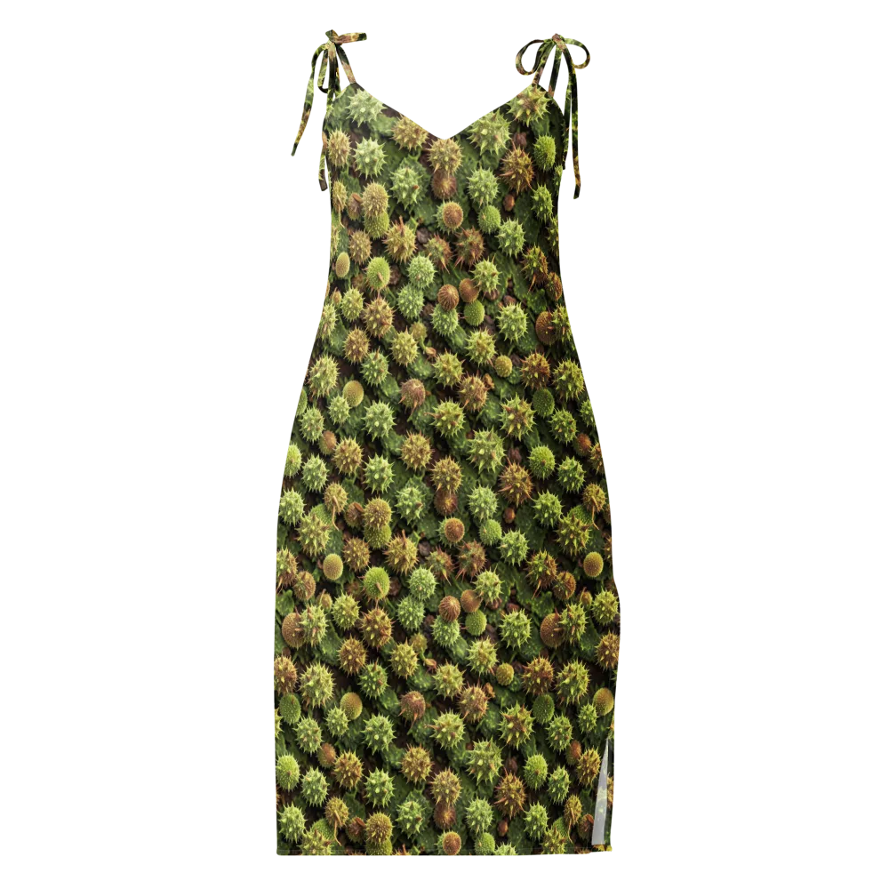 Thornfruit Canopy on Slip Dress — Front