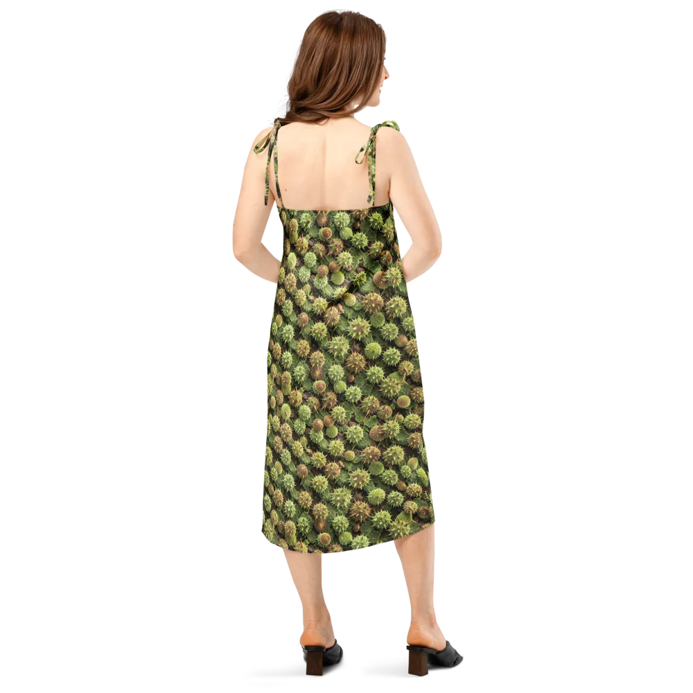 Thornfruit Canopy on Slip Dress — Back
