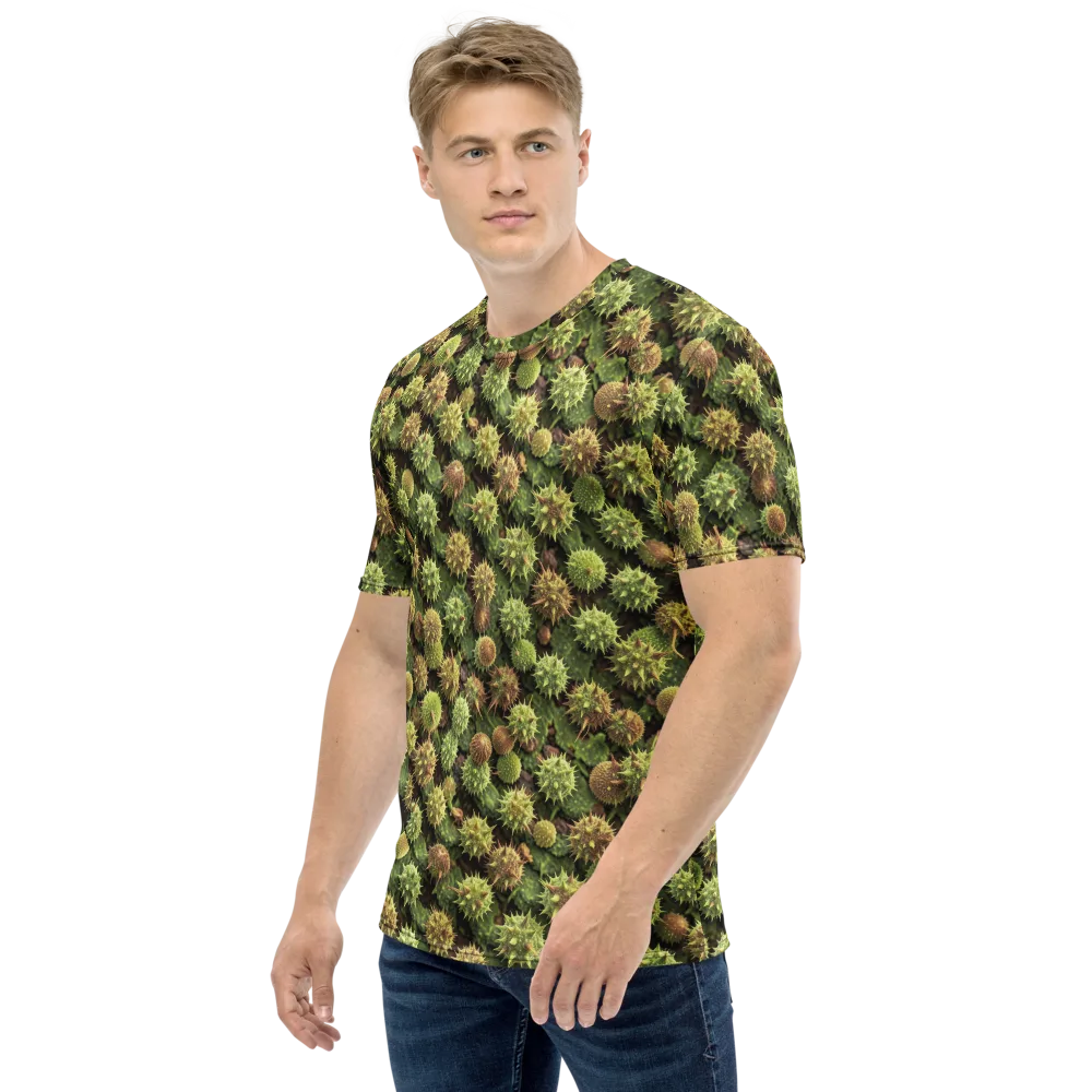 Thornfruit Canopy on Men's Crew Neck T-Shirt — Left
