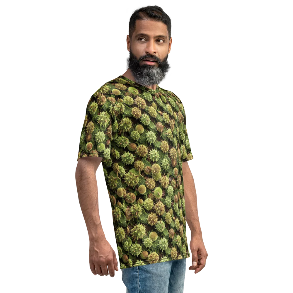 Thornfruit Canopy on Men's Crew Neck T-Shirt — Right