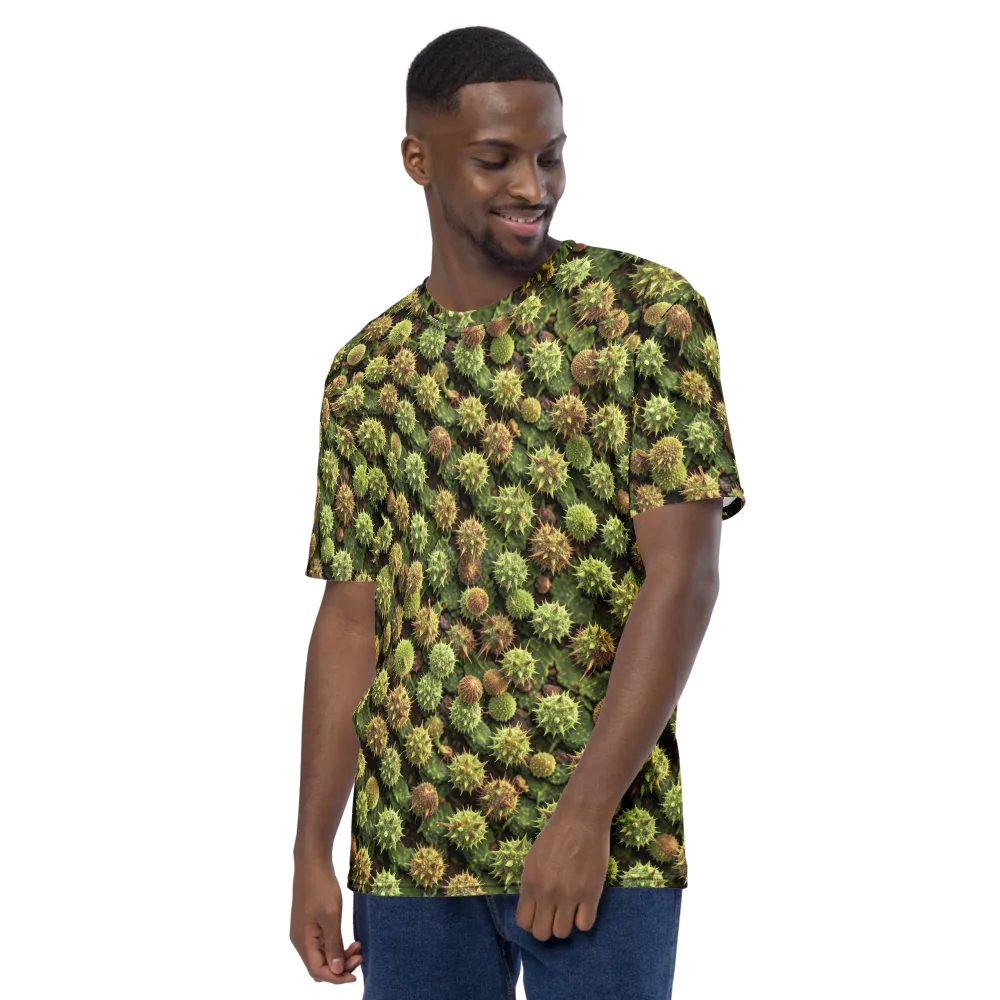 Thornfruit Canopy on Men's Crew Neck T-Shirt — Left