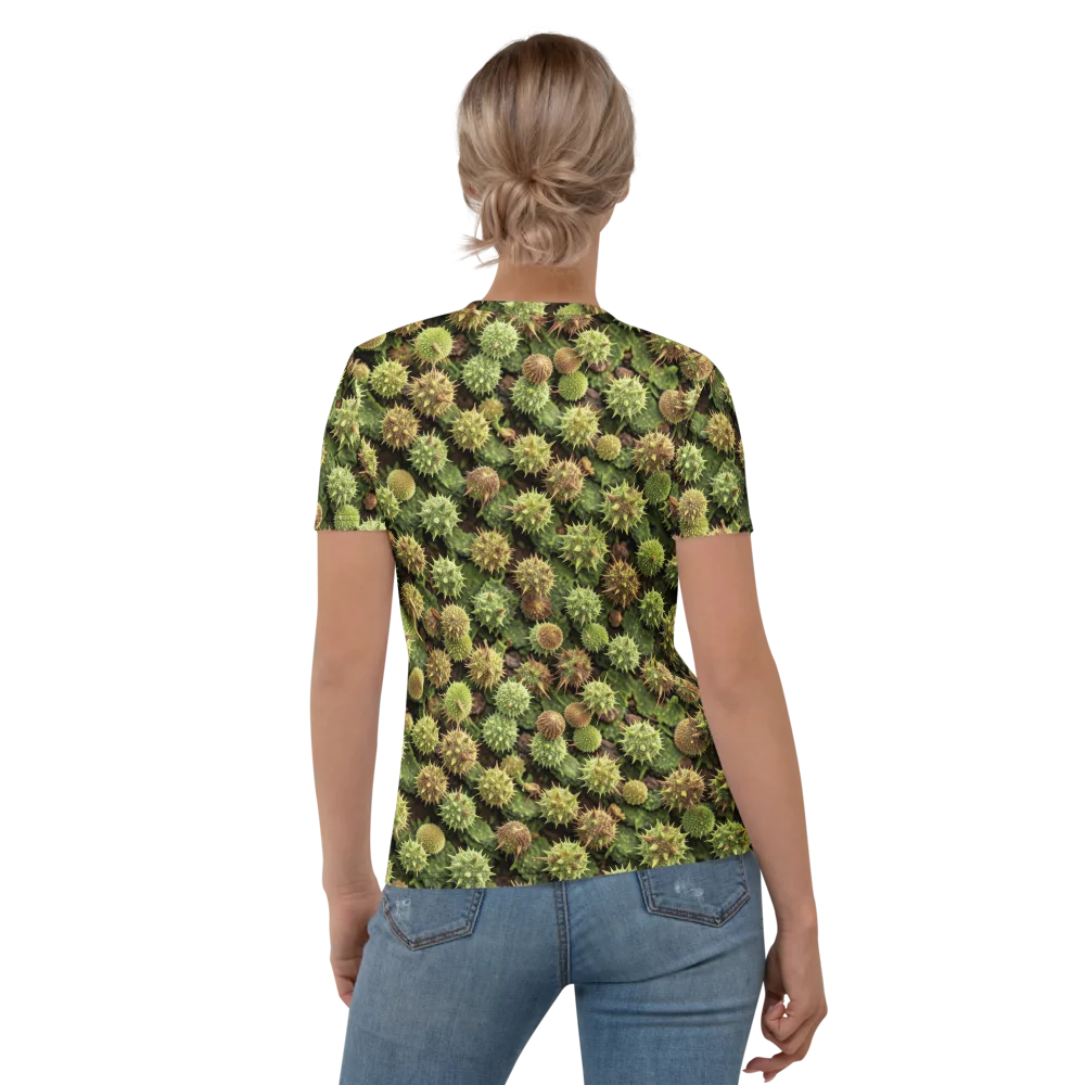 Thornfruit Canopy on Women's Crew Neck T-Shirt — Back