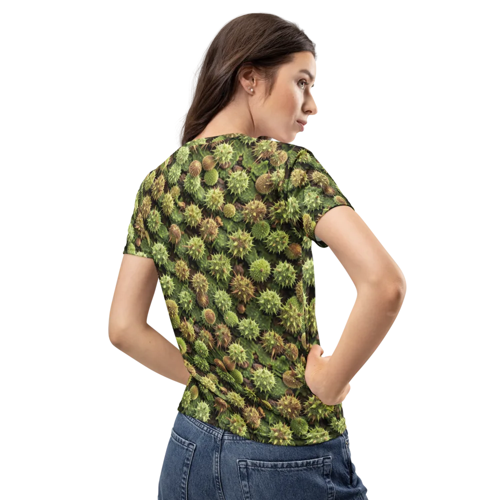 Thornfruit Canopy on Women's Crew Neck T-Shirt — Back