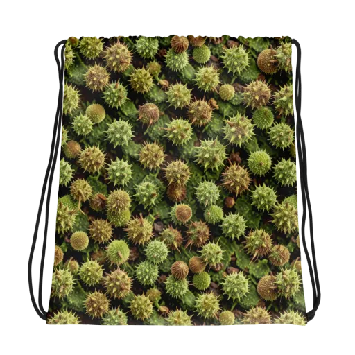 Thornfruit Canopy on a Drawstring Bag