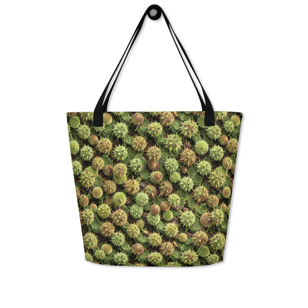 Thornfruit Canopy on Large Tote Bag W/ Pocket — Front